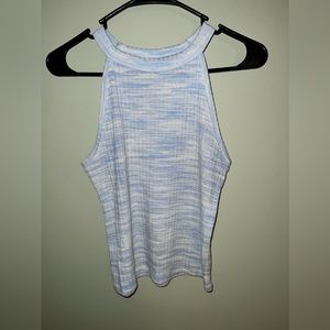 Arizona Jean Co. Blue Halter Neck Tank Top